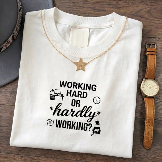 Camisetas Divertidas de Oficina con Frases de 'Tra