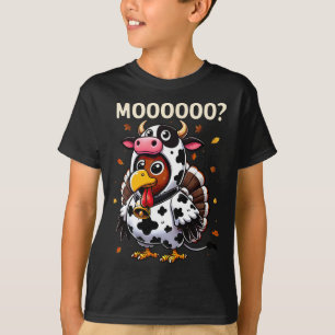 Camisetas Divertidas De Pavo Vaca Para Hombres Acc