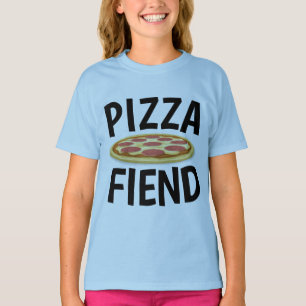 Camisetas divertidas de PIZZA, PIZZA FIEND