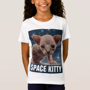 Camisetas divertidas de SPACE CAT