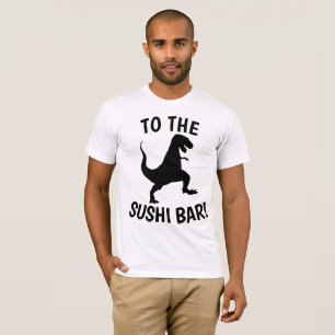 Camisetas divertidas de SUSHI, a los tanteos de SU