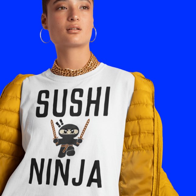 Camisetas divertidas de SUSHI NINJA (Subido por el creador)