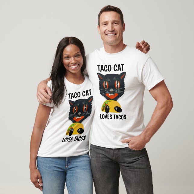 Camisetas divertidas de TACO CAT (Unisexo)