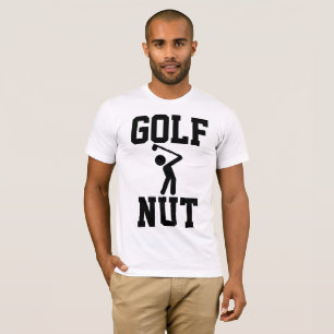 Camisetas divertidas del GOLF. GOLF NUT