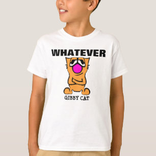 Camisetas divertidas Gibby Cat, para los niños