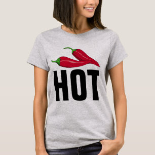 Camisetas divertidas HOT PEPPER