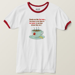Camisetas divertidas-La gente es como bolsos