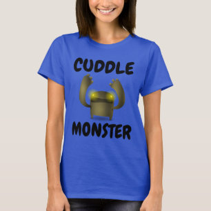 Camisetas divertidas, Monstruo de Cuddle