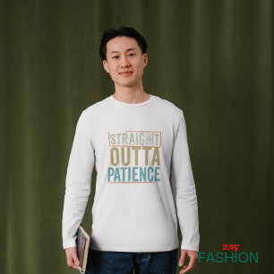 Camisetas divertidas, Paciencia directa