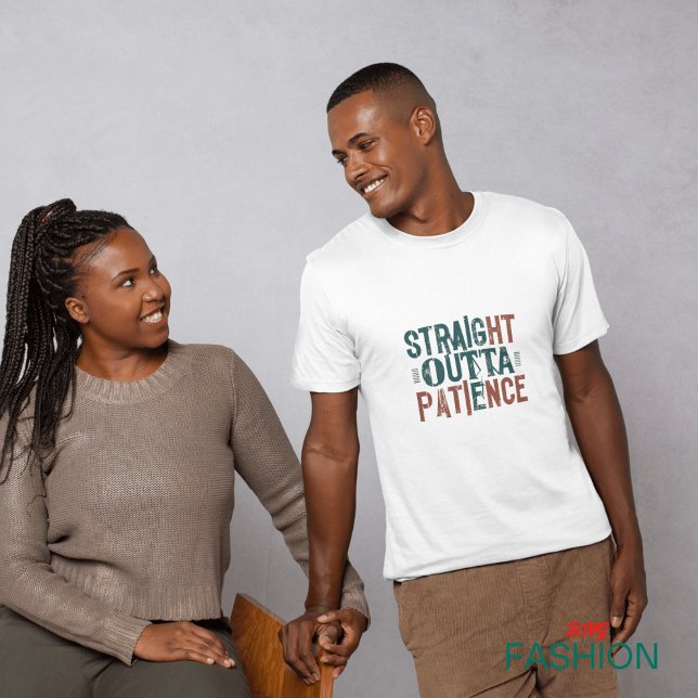 Camisetas divertidas, Paciencia directa (#ordernow)