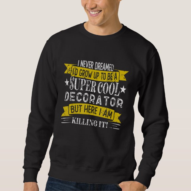 Camisetas Divertidas para Decoradores Títulos de T (Anverso)