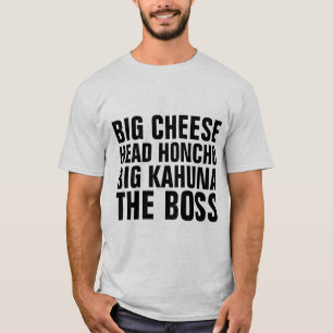 Camisetas divertidas para el JEFE EL PEZ GORDO