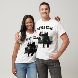 Camisetas divertidas para hombres, DADDY KONG APE