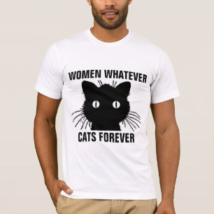 Camisetas divertidas para hombres, GATOS PARA SIEM