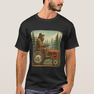 Camisetas Divertidas para Hombres Granjeros Tracto