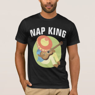 Camisetas divertidas para hombres NAP KING