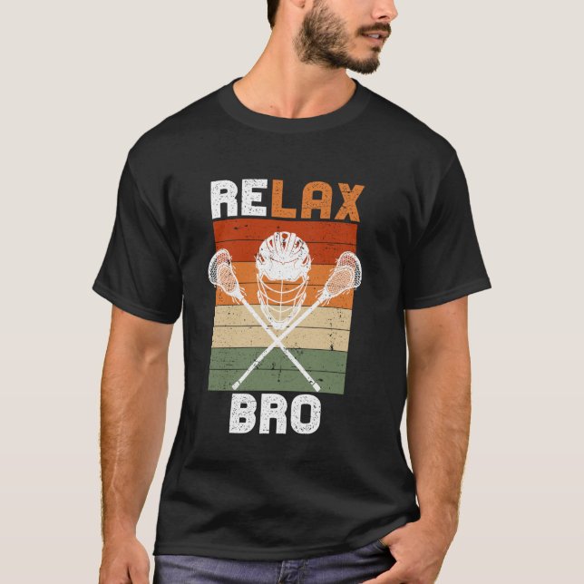 Camisetas divertidas para jugadores de Lacrosse -  (Anverso)