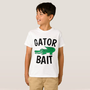 Camisetas divertidas para niños, GATOR BAIT