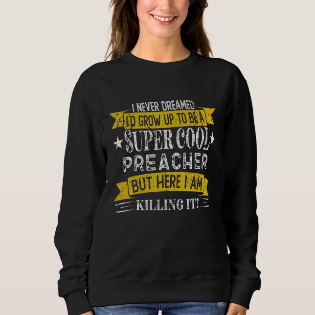 Camisetas Divertidas para Pastores Título del Trab (Anverso)