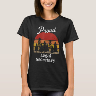 Camisetas Divertidas para Secretarias Legales Títu