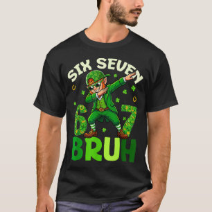 Camisetas divertidas seis siete hermano día de San