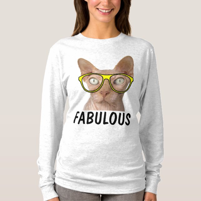 Camisetas divertidas SPHYNX Cat (Anverso)