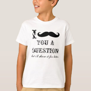 Camisetas divertidas   Te echo un bigote a la preg
