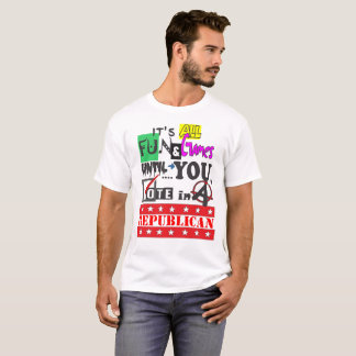 Camisetas divertidas y juegos de colores claros