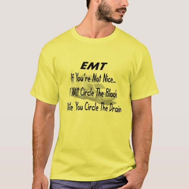 Camisetas divertidas y regalos de EMT (Anverso)