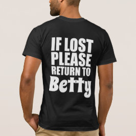 Camisetas divertido de los pares personalizado