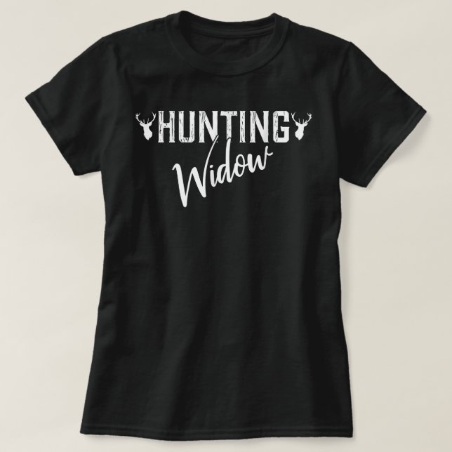 Camisetas divertidos de caza de venados para mujer (Diseño del anverso)