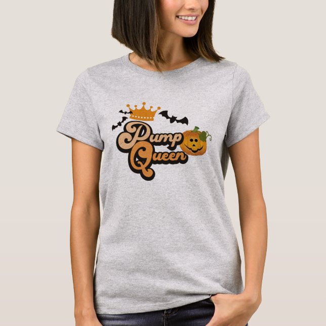 Camisetas divertidos de Halloween Parejas | Camise (Anverso)