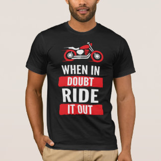 camisetas divertidos de motocicleta