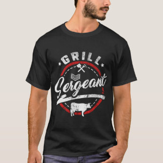 Camisetas divertidos que juegan a fumar carne Sarg