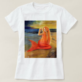 Camisetas dominantes de la puesta del sol de la