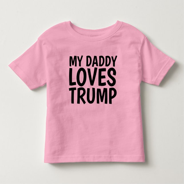 Camisetas DONALD TRUMP TODDLER (Anverso)