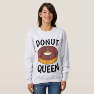Camisetas DONUT QUEEN, Tees divertidos para damas