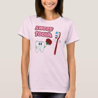 Camisetas dulces y cortas Personalizados para muje