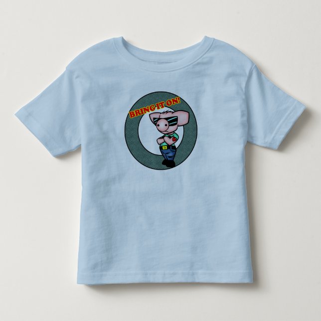 Camisetas duras del cerdo (Anverso)