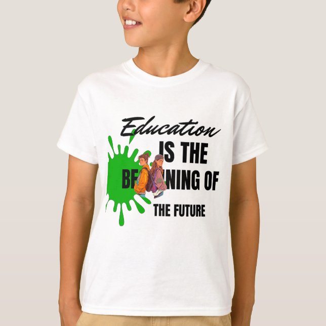Camisetas educativas de 2025: Celebran el aprendiz (Anverso)