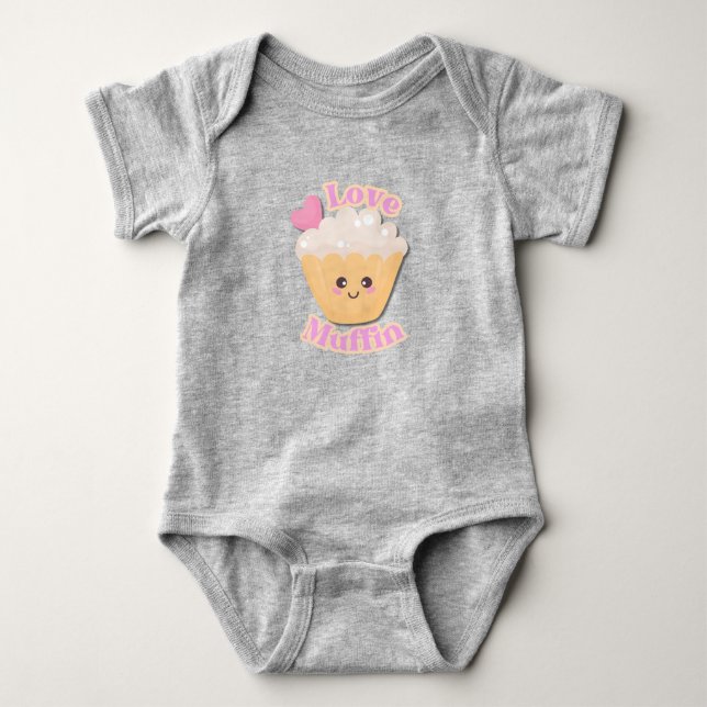 Camisetas el día de San Valentín Para El Bebé | Lo (Anverso)