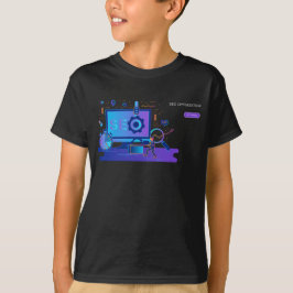 camisetas elegantes para niños