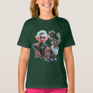 Camisetas ELF y niños renos