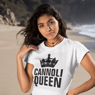CAMISETAS EN CAMISETA DE LA REINA CANNOLI
