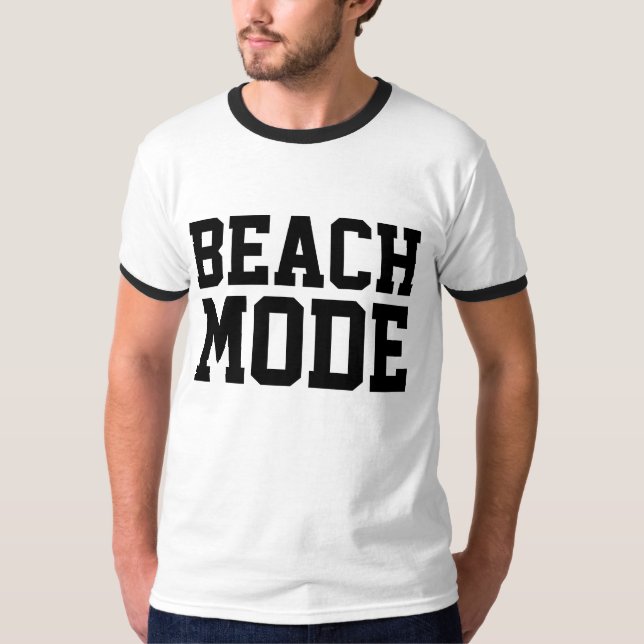 Camisetas en MODO DE PLAYA (Anverso)
