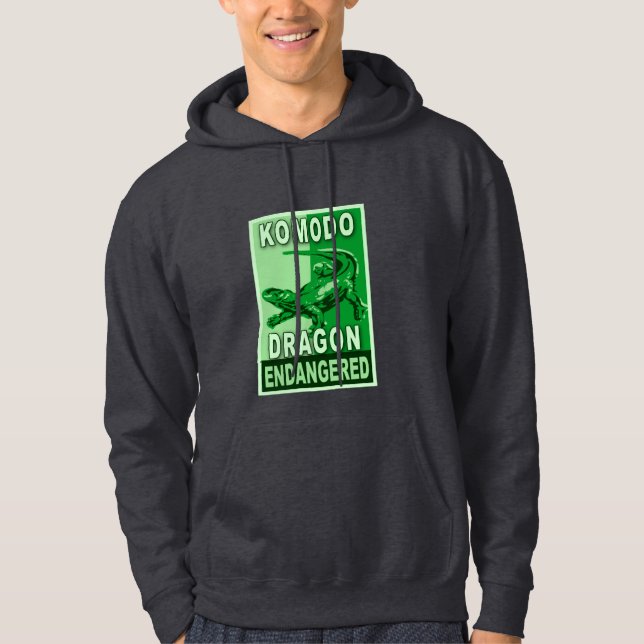 Camisetas en peligro del arte pop del dragón de (Anverso)