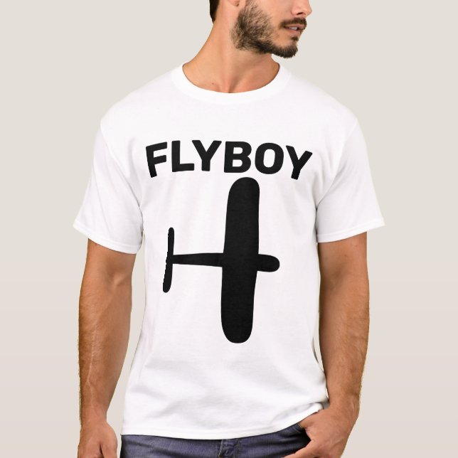 CAMISETAS EN PILOTO DE FLYBOY (Anverso)