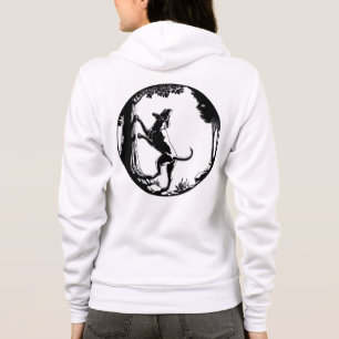 Camisetas encapuchadas de perras de perro engancha