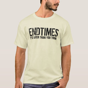 Camisetas ENDTIMES, cristianas