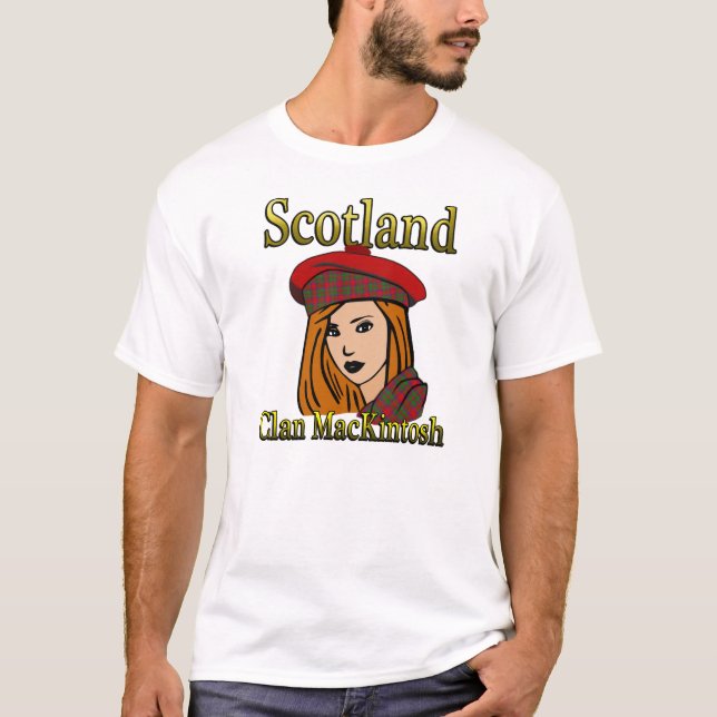Camisetas Escocia Tartán Clan MacKintosh (Anverso)